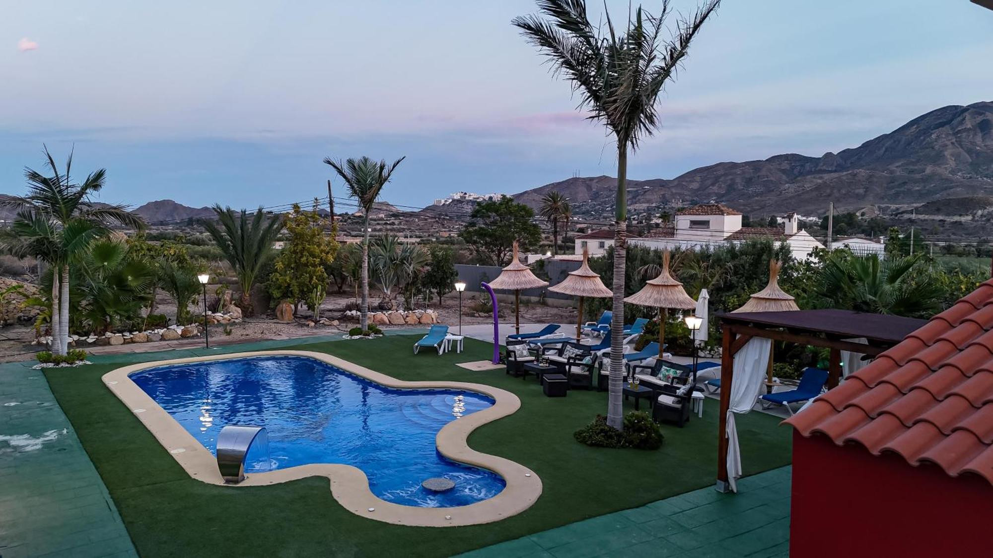Villa Adelina En Turre, Almeria, Villa De Lujo Con Piscina Privada Cerca De Las Playas De Mojacar ภายนอก รูปภาพ