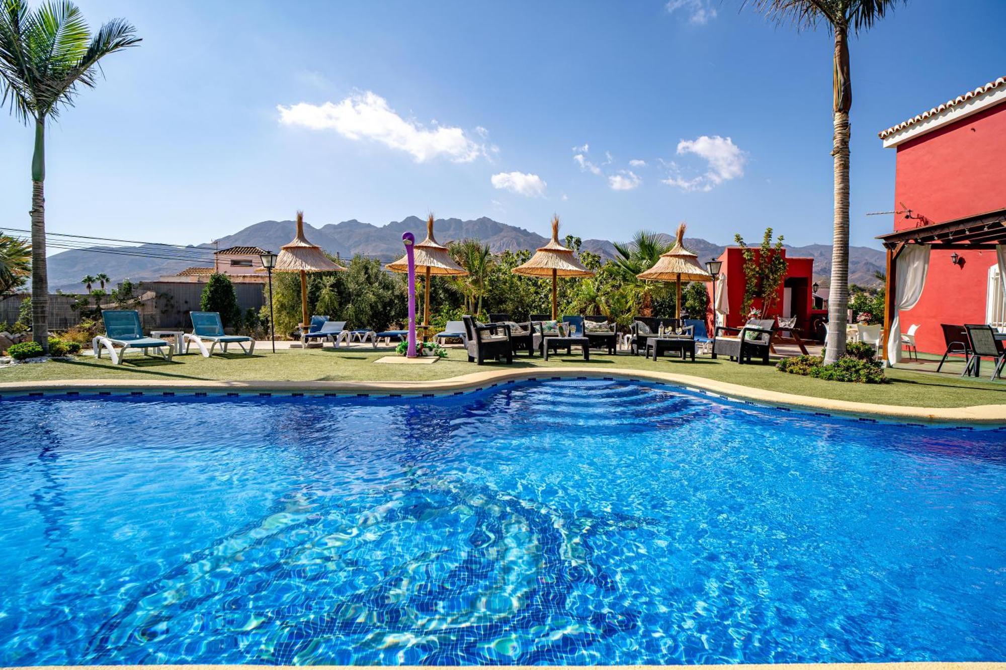 Villa Adelina En Turre, Almeria, Villa De Lujo Con Piscina Privada Cerca De Las Playas De Mojacar ภายนอก รูปภาพ